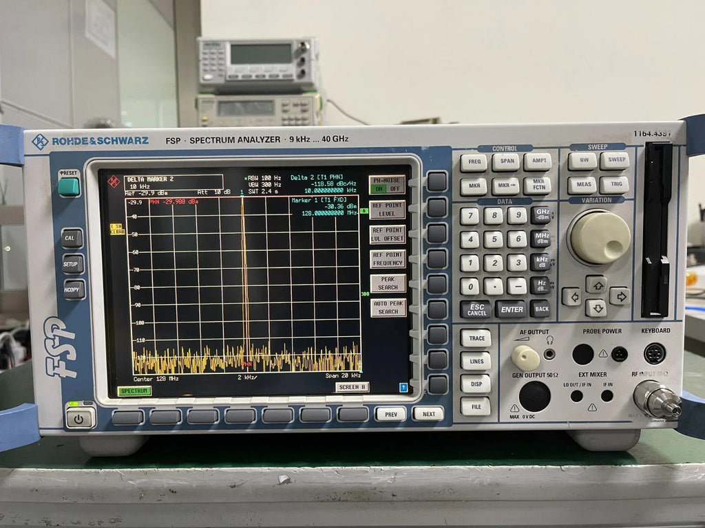 Rohde & Schwarz FSP40 Spectrum Analyzer - 9KHz to 40GHz, Model 1164.4391.40 with FSP-B3 Option - ZYYKZ Test Equipment