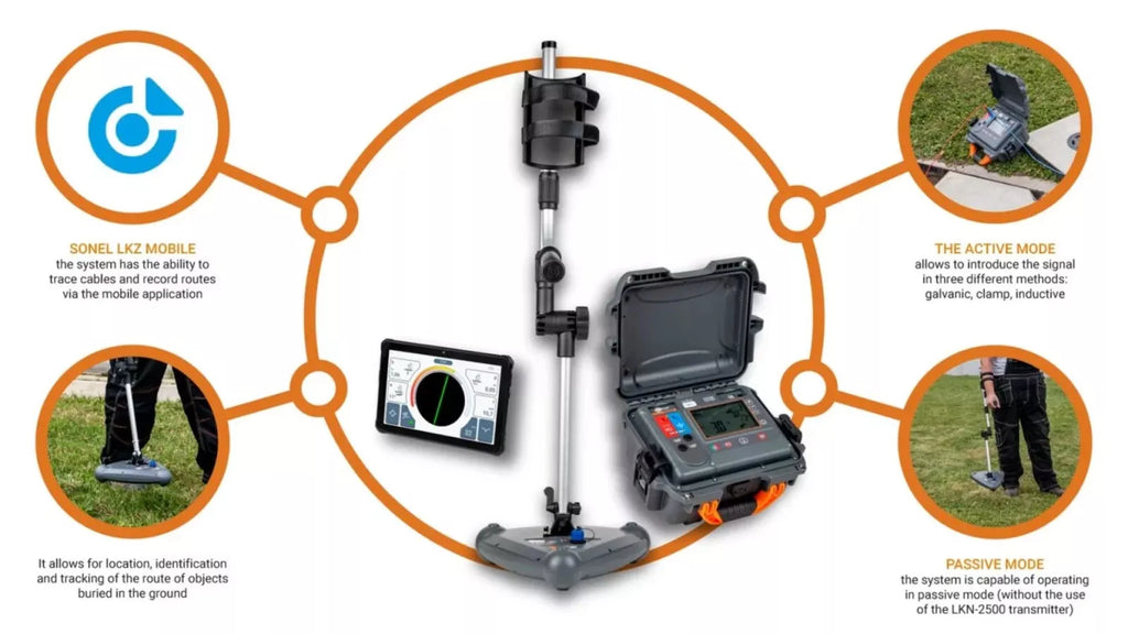 Sonel LKZ-2500 Cable and Underground Infrastructure Locator
