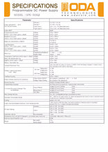 Load image into Gallery viewer, ODA OPE-503QI Linear Programmable DC Power Supply - 50V, 3A, 300W, 2 Channel
