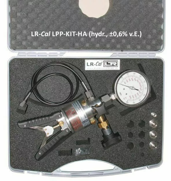 LR-Cal LPP HA Hydraulic Pressure Calibration Kit - ±0.6% Accuracy