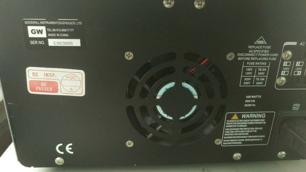 GW Instek GPS-3303 3-Channel DC Power Supply 30V 3A - ZYYKZ Test Equipment