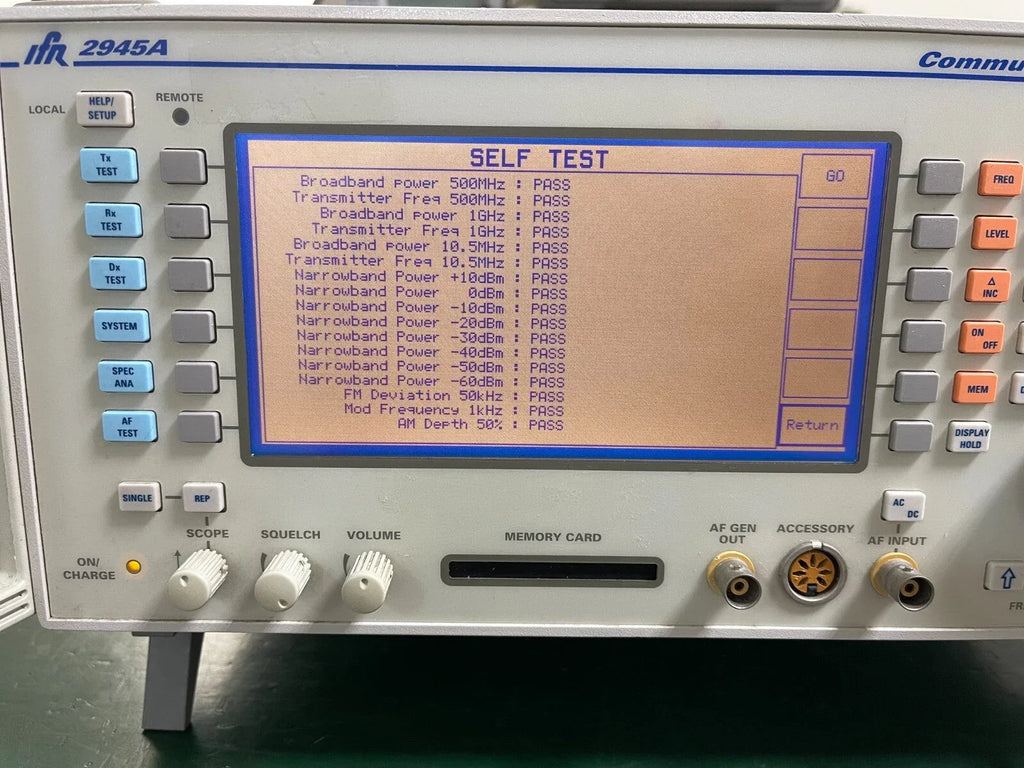 IFR Aeroflex Marconi 2945A Communication Service Monitor - RF Test Equipment - ZYYKZ Test Equipment