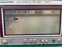 Load image into Gallery viewer, Rohde &amp; Schwarz SME03 Signal Generator 5 kHz - 3 GHz with LTE Bands B4, B5, B8, B11 - ZYYKZ Test Equipment