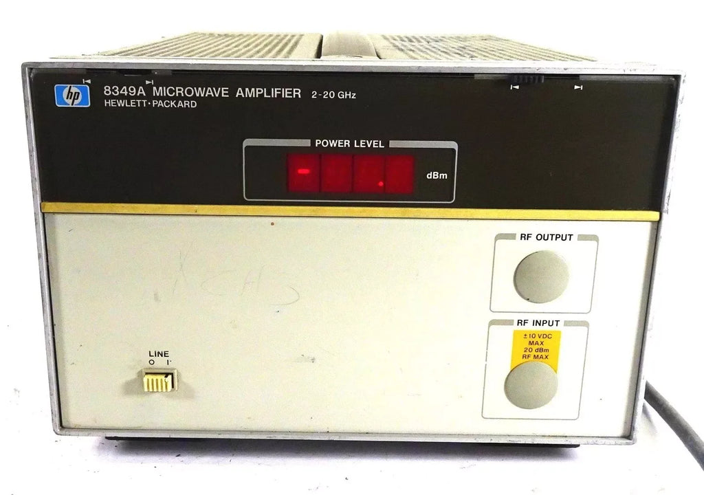 HP 8349A Microwave Amplifier 2-20 GHz High Gain RF Amplifier - ZYYKZ Test Equipment