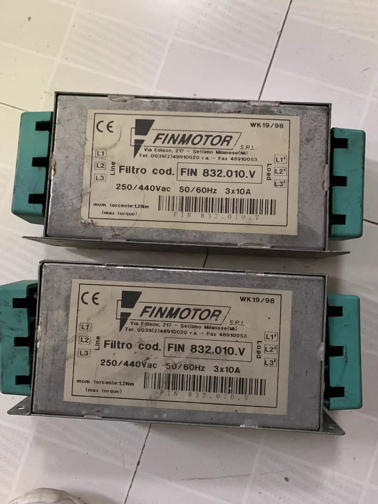 FINMOTOR FIN832.010.V Variable Speed Electric Motor - ZYYKZ Test Equipment