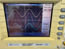 Load image into Gallery viewer, GW Instek GDS-820C 200MHz Digital Storage Oscilloscope - ZYYKZ Test Equipment