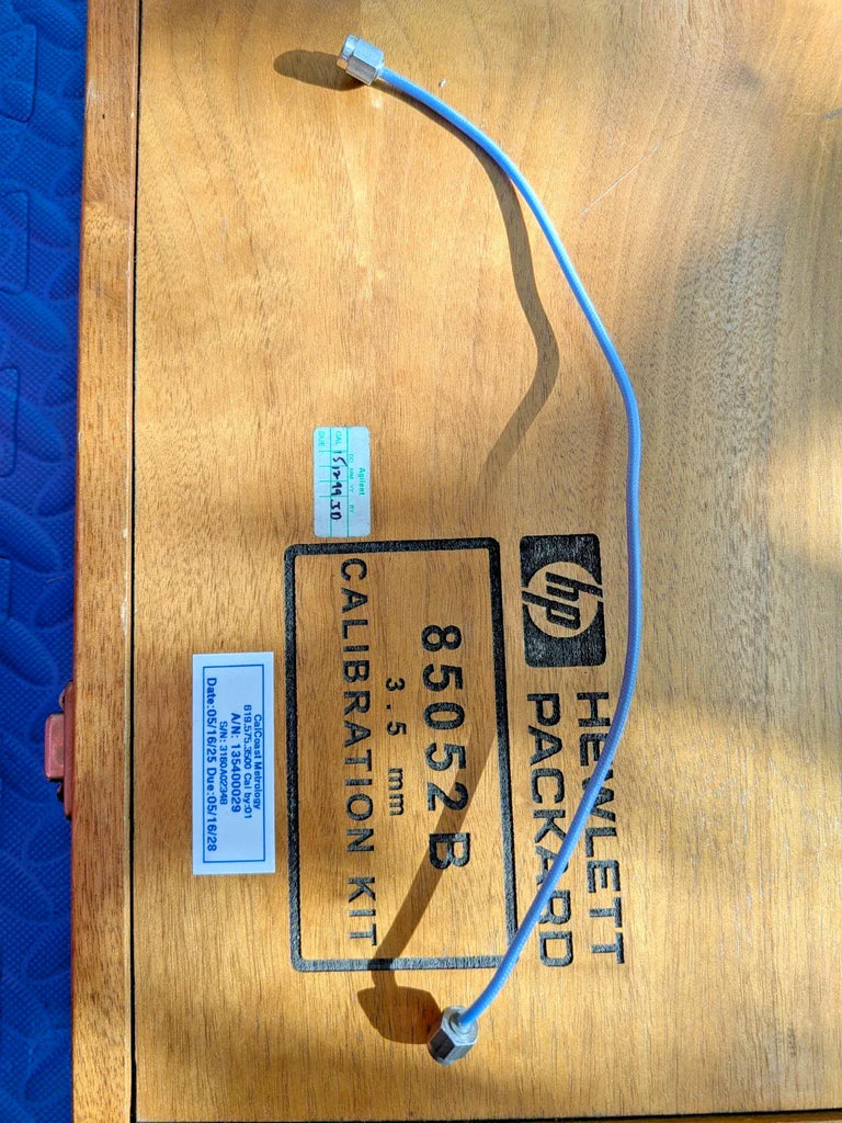 Huber & Suhner Minibend Flex Coaxial Cable 50 GHz SMA to 3.5mm - ZYYKZ Test Equipment