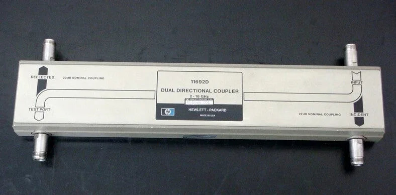 HP 11692D/001 Dual Directional Coupler - High Frequency RF Component - ZYYKZ Test Equipment