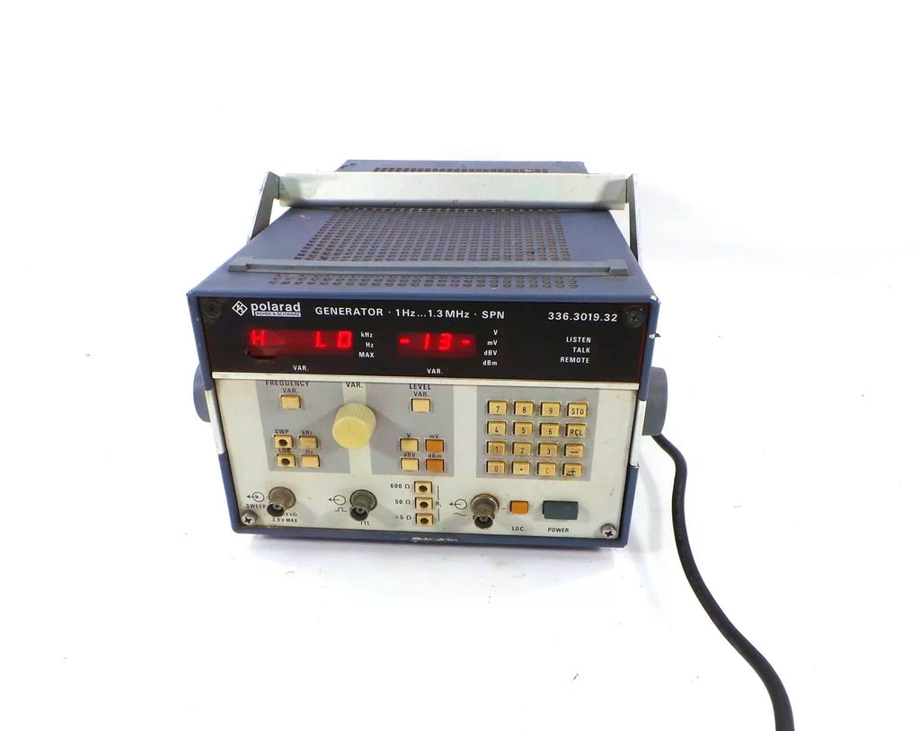 Rohde & Schwarz POLARAD Signal Generator 1 Hz to 1.3 MHz - ZYYKZ Test Equipment