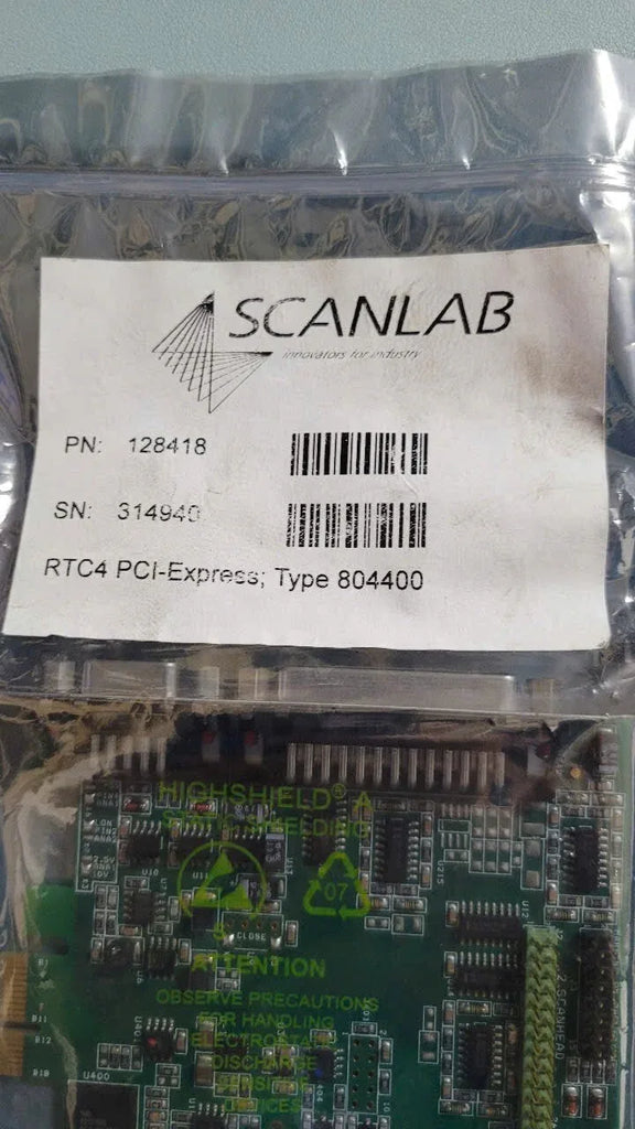 SCANLAB 2014 PCIe Interface Control Card for Laser Scanning Systems - ZYYKZ Test Equipment