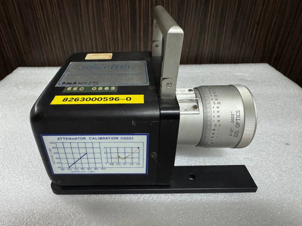 JDS Fitel Precision Variable RF Attenuator - ZYYKZ Test Equipment