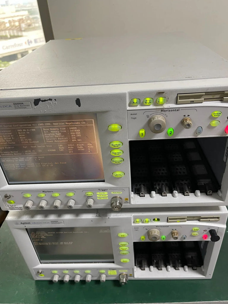 Agilent 86100A Infiniium Wide-Bandwidth Digital Communication Analyzer Oscilloscope - ZYYKZ Test Equipment