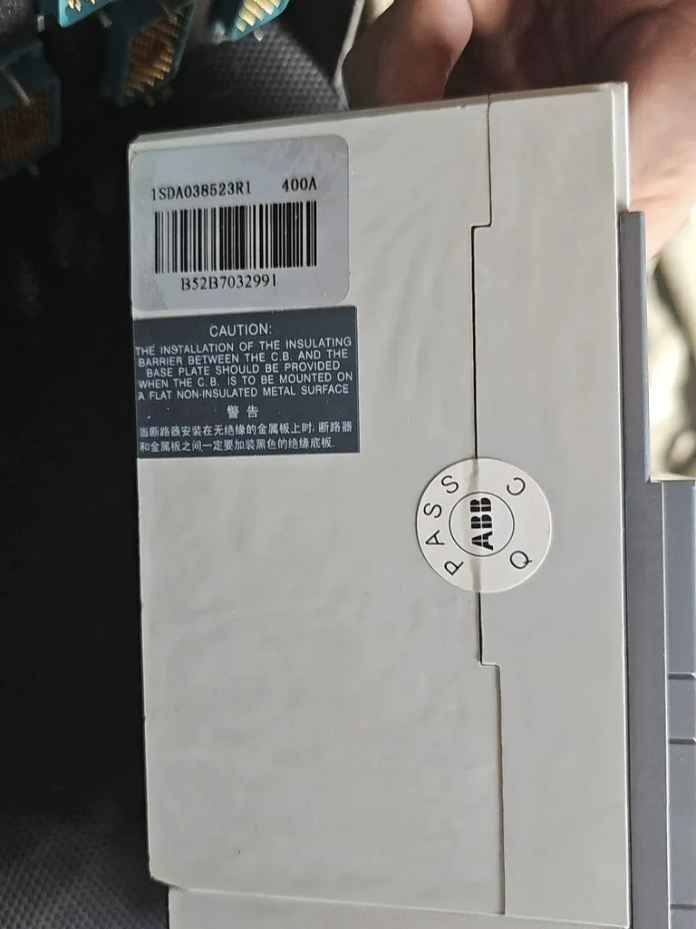 ABB Sace S5 Molded Case Circuit Breaker - Reliable Electrical Protection - ZYYKZ Test Equipment