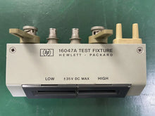 Load image into Gallery viewer, HP Agilent 16047A LCR Impedance Test Fixture for Precision Impedance Analyzers - ZYYKZ Test Equipment