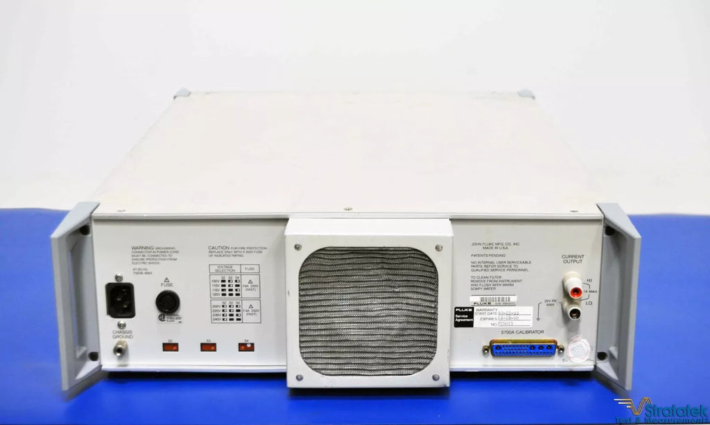 Fluke 5725A NIST Calibrated Calibration Amplifier for 5700A and 5720A Calibrators