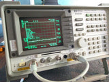 HP 8593E Spectrum Noise Figure Analyzer with 26.5 GHz Calibrated Tracking Generator