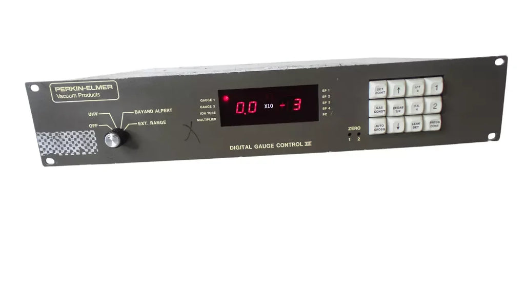PerkinElmer Digital Gauge Control III Model 6050600 - ZYYKZ Test Equipment