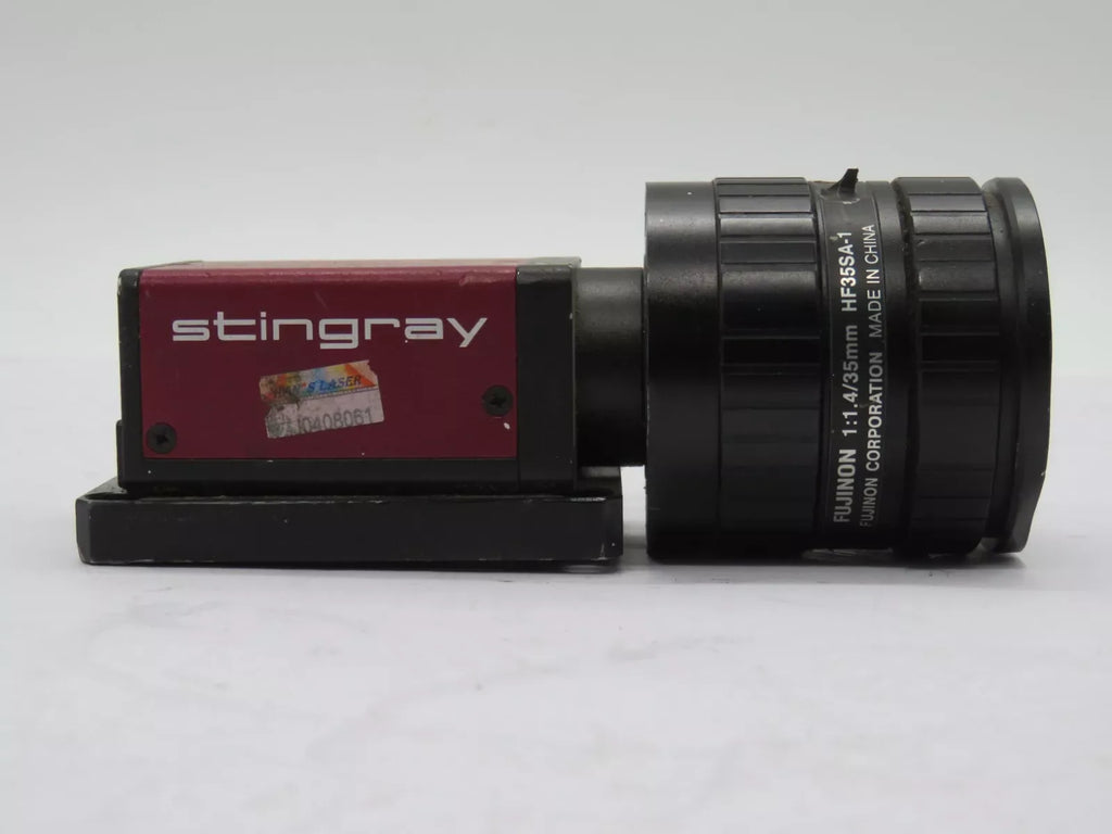 Allied Vision Stingray Camera with Fujinon HF35SA-1 35mm F1.4-F22 Lens - ZYYKZ Test Equipment