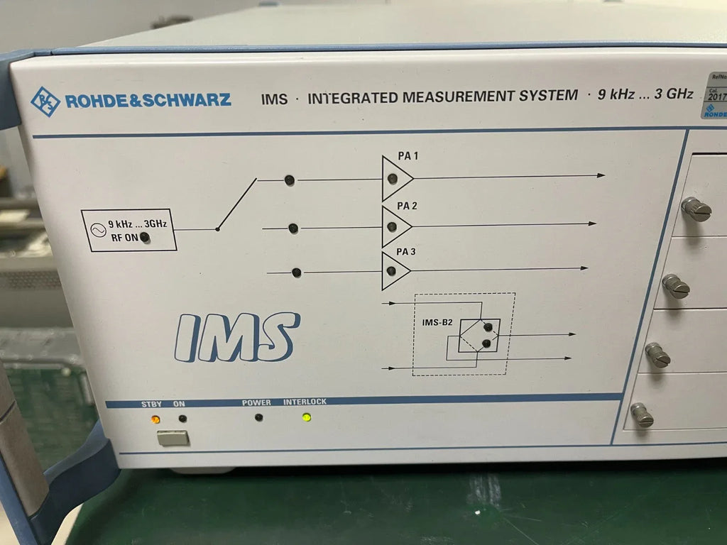 Rohde & Schwarz IMS Integrated Measurement System 9 kHz to 3 GHz - ZYYKZ Test Equipment