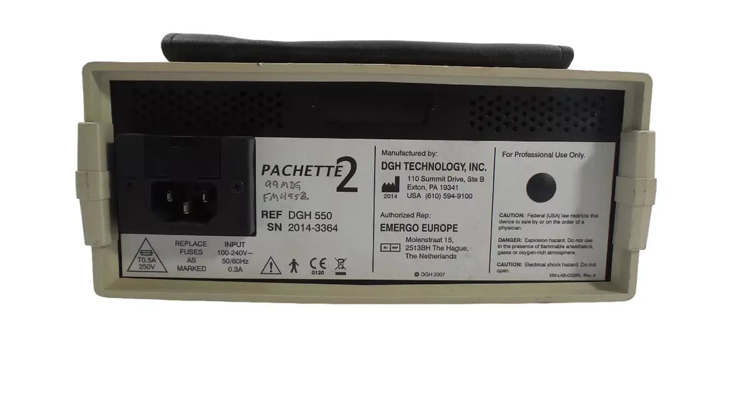 DGH Pachette2 Ultrasonic Pachymeter for Precise Corneal Thickness Measurement - ZYYKZ Test Equipment
