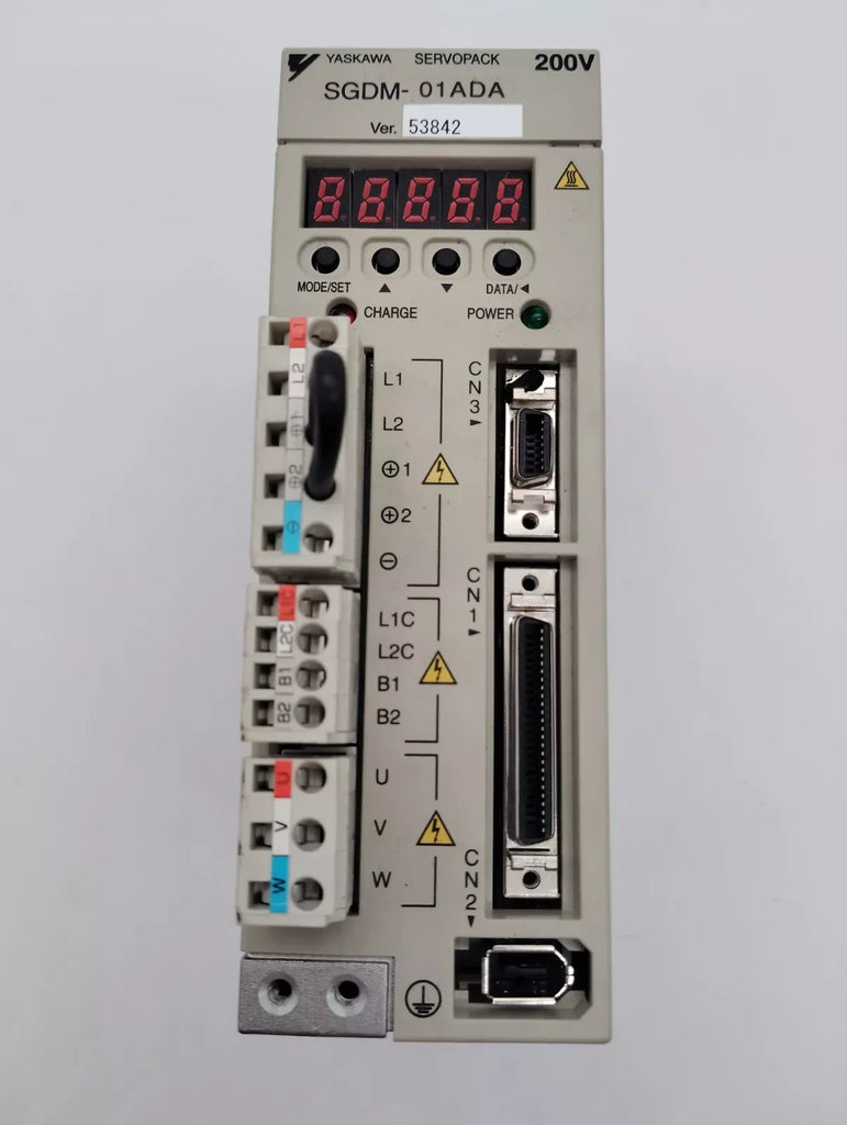 Yaskawa SGDM-01ADA 0.10 kW 200-240V AC Servo Drive - ZYYKZ Test Equipment
