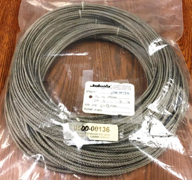 Jakob 20113-0480 4mm Stainless Steel Wire Rope with 11,240mm Loop - ZYYKZ Test Equipment