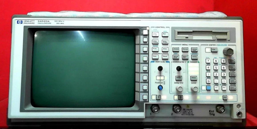 Agilent 54520A Digital Oscilloscope 500 MHz 2-Channel - ZYYKZ Test Equipment