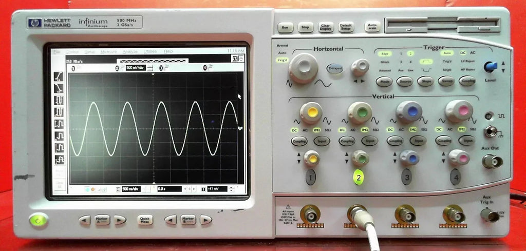 Agilent 54825N Infinium Oscilloscope 500MHz 2GSa/s 4 Channel - ZYYKZ Test Equipment