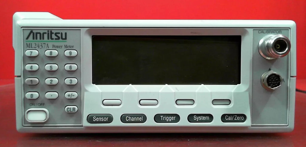 Anritsu ML2437A Power Meter 10 MHz - 110 GHz, -70 to +47 dBm - ZYYKZ Test Equipment