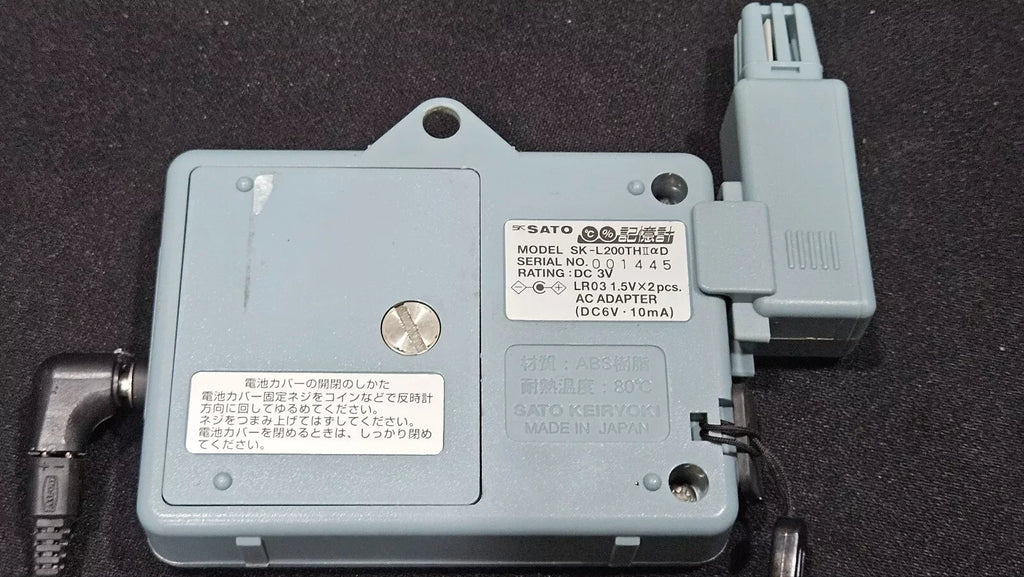 SATO SK-L200TH II αD Temperature & Humidity Datalogger - ZYYKZ Test Equipment