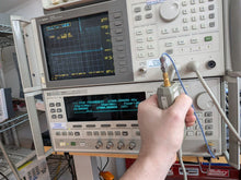 Load image into Gallery viewer, Huber &amp; Suhner Minibend Flex Coaxial Cable 50 GHz SMA to 3.5mm - ZYYKZ Test Equipment