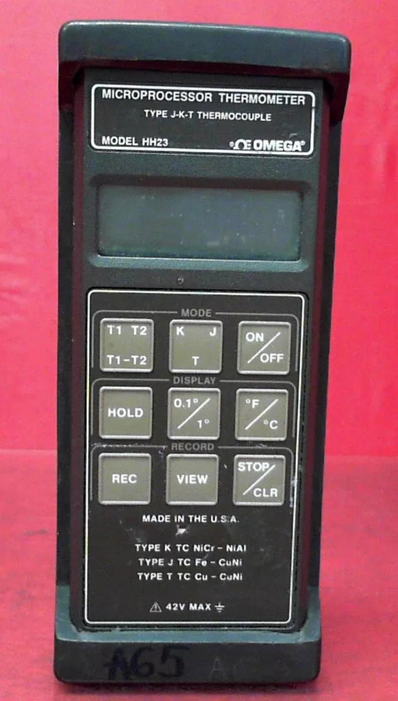 Omega HH23 Handheld Microprocessor Digital Thermometer - T72372 AS-IS