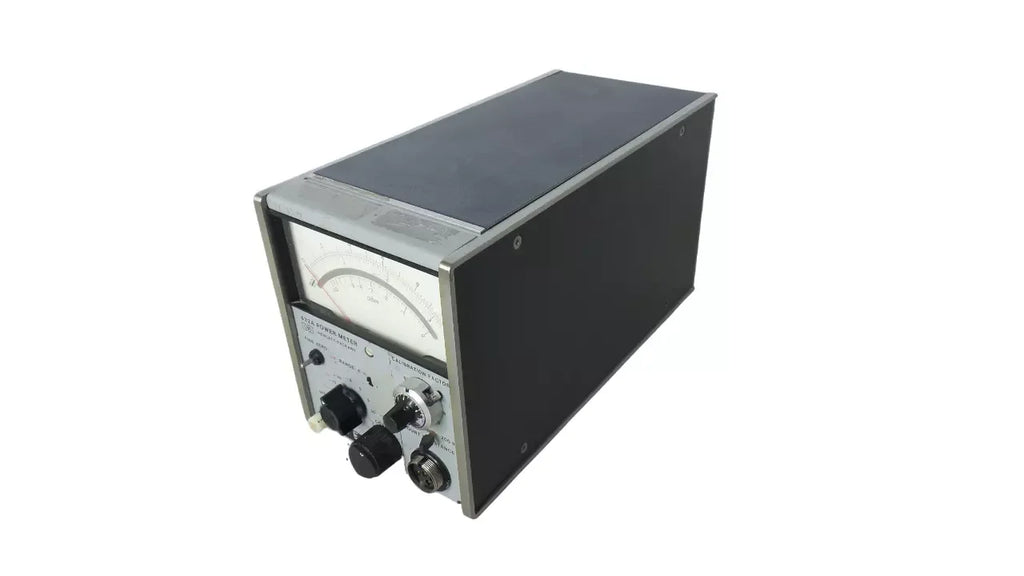 HP 432A Precision RF Power Meter for Electronics Testing - ZYYKZ Test Equipment