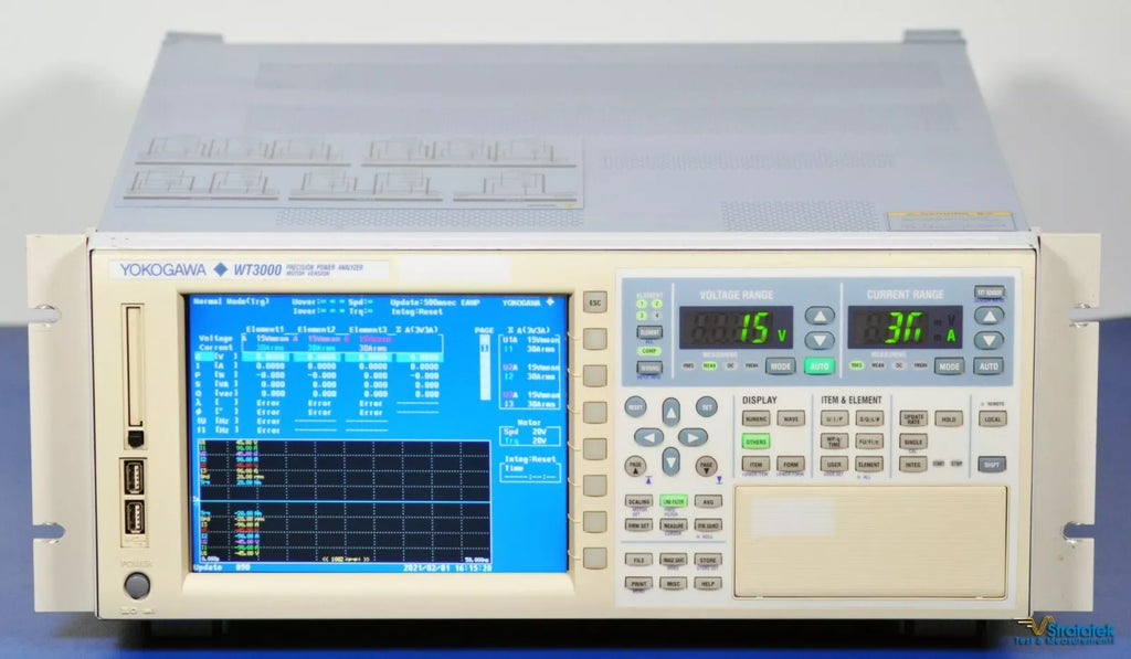 Yokogawa WT3000 Power Analyzer - Motor Version 760303-03-MV-D