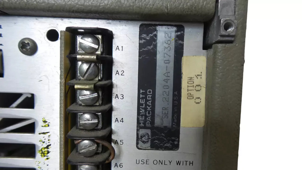HP 6002A DC Power Supply - Precision 0-20V, 0-3A Bench Power Supply - ZYYKZ Test Equipment