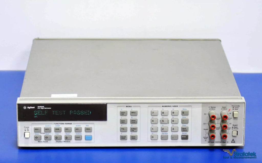 Agilent 3458A 8.5 Digit Multimeter with 1000V AC RMS Option - Calibrated by Keysight