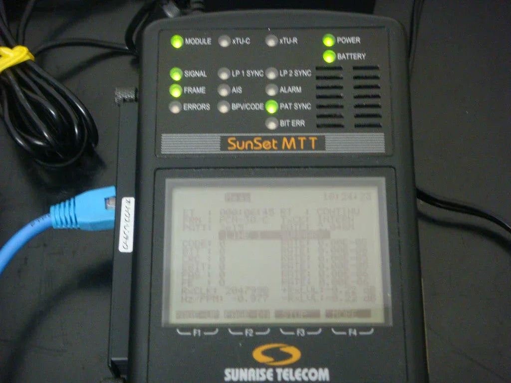 Sunrise Telecom SSMTT-BW DSL Analyzer for Broadband Testing - ZYYKZ Test Equipment