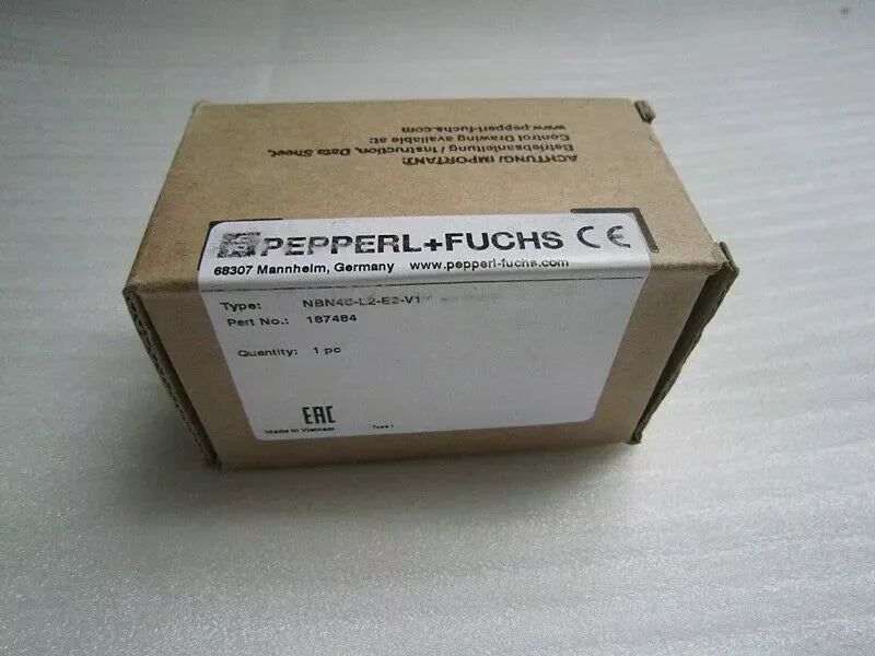 Pepperl+Fuchs NBN40-L2-E2-V1 Inductive Proximity Sensor, 40mm Range - ZYYKZ Test Equipment