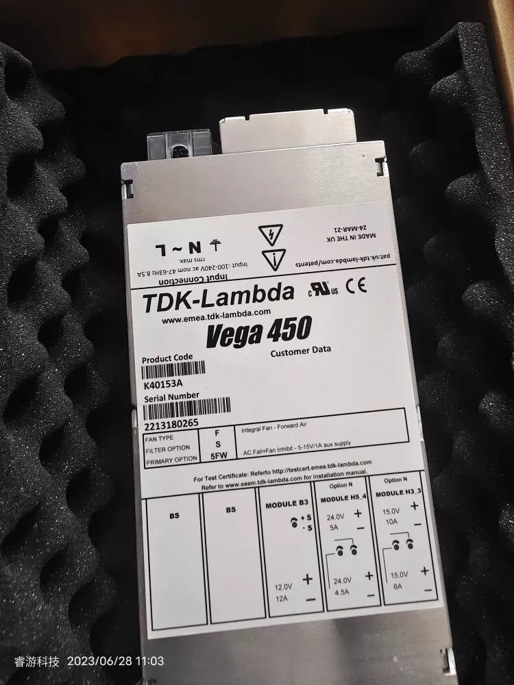 Vega 450 K40153A A5E44722441 - New Unit