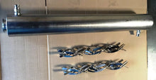 Load image into Gallery viewer, OMC B16 Jacketed Stainless Steel Heat Exchanger, 6 Diameter x 48 Length with 2 Spiral Blades - ZYYKZ Test Equipment