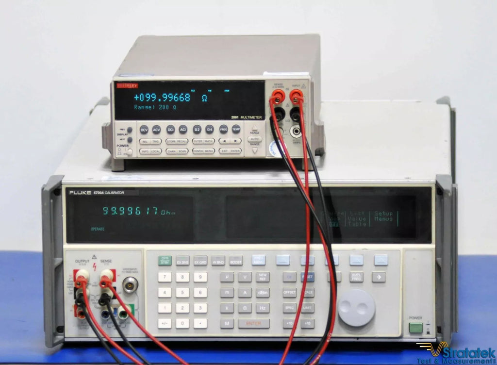Fluke 5700A Multifunction Calibrator with Wideband Option - Calibrated
