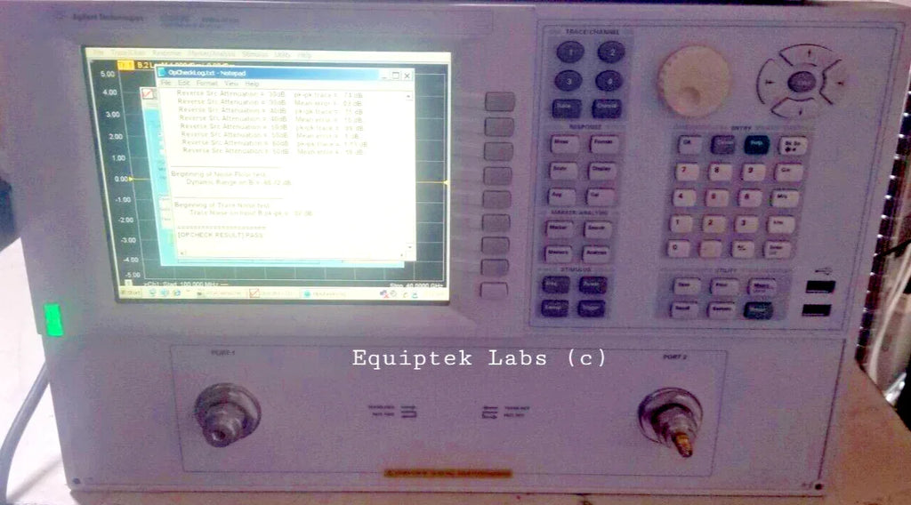 Agilent E8363C 40 GHz Vector Network Analyzer with High Precision - ZYYKZ Test Equipment