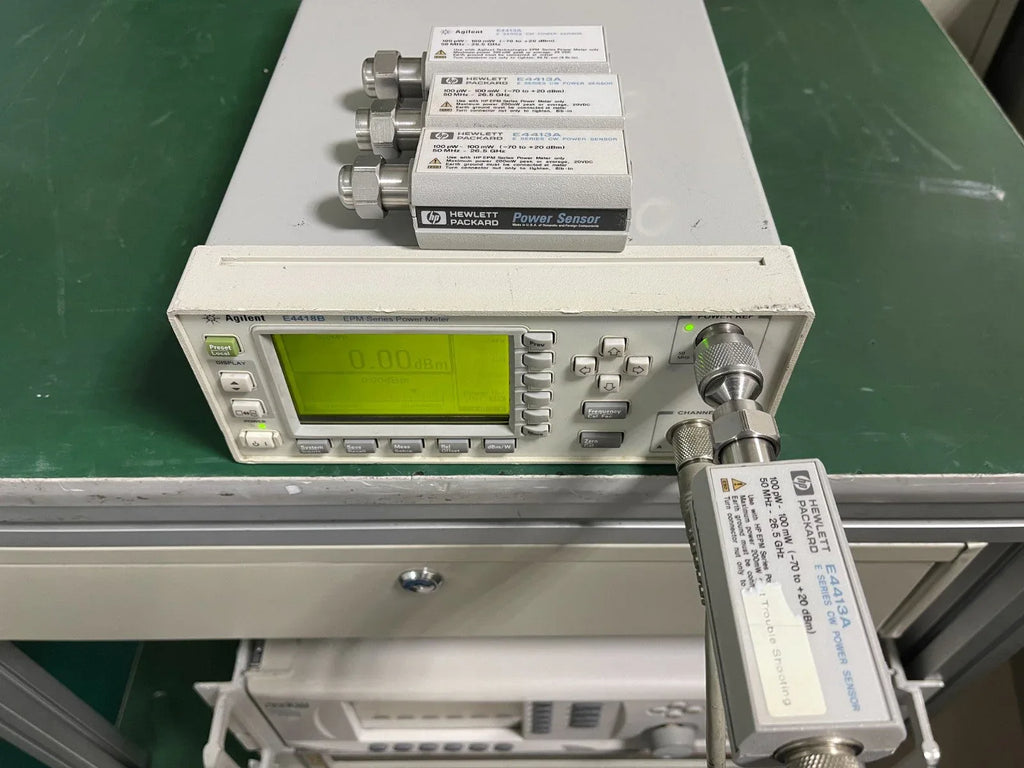 HP Agilent E4413A E-Series CW Power Sensor 50MHz-26.5GHz, -70 to +20 dBm - ZYYKZ Test Equipment
