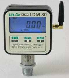 LR-Cal LDM 80 Digital Pressure Gauge Data Logger - 0.2% Accuracy, 29000 PSI, 2000 Bar