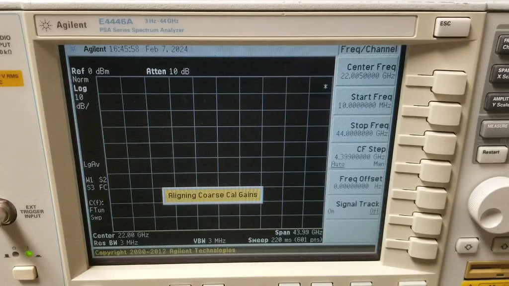 Agilent 44 GHz High-Frequency Spectrum Analyzer - ZYYKZ Test Equipment