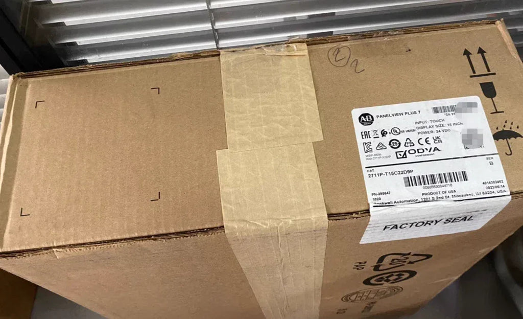 Allen Bradley 2711P-T15C22D9 PanelView Plus 1500 Color Touchscreen Display - ZYYKZ Test Equipment