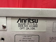 Load image into Gallery viewer, Anritsu 37397C Lightning Vector Network Analyzer 40 MHz–65 GHz, 2A/10A - ZYYKZ Test Equipment