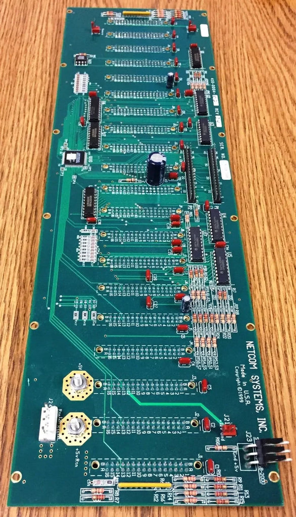 Netcom Systems 410-0004-021 Rev. D4 High-Performance Backplane Board - ZYYKZ Test Equipment