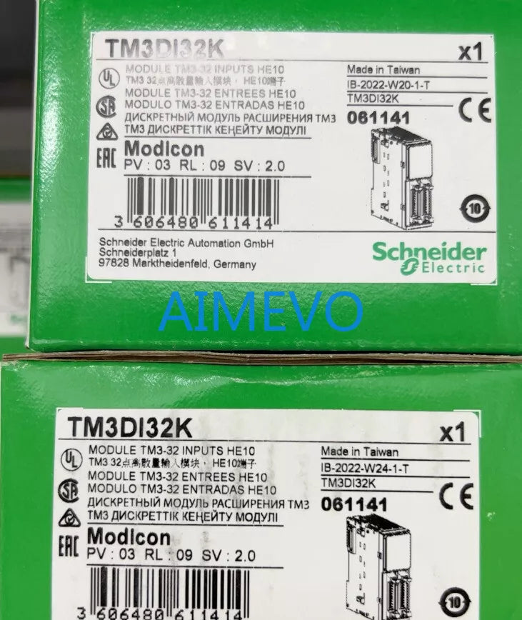 Schneider TM3DI32K PLC Module - Newest Version with Box