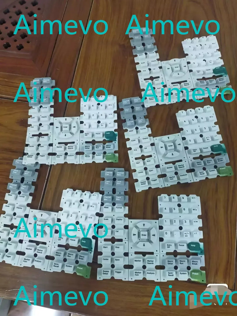 Agilent E5071C Silicone Button Film Membrane Keypad - ZYYKZ Test Equipment